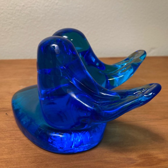 Leo Ward Couple ❤️ Bluebirds of Happiness Vintage - Large - Picture 11 of 13